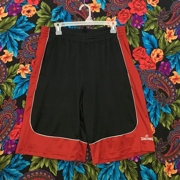 MEN'S SPALDING SHORTS SIZE LARGE - Picture 1 of 2